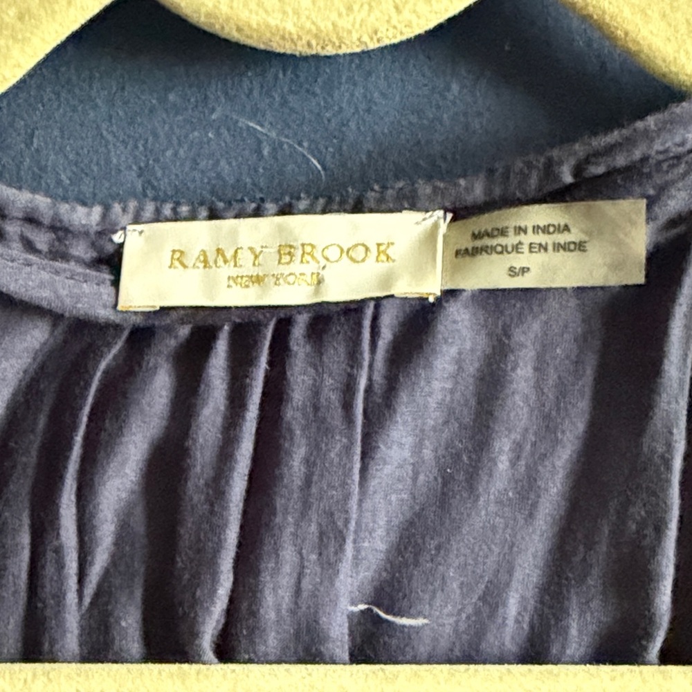 Ramy Brook Purple Mini Dress